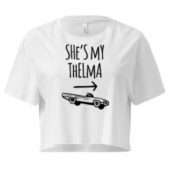 Ladies Festival Cali Crop Top Tee