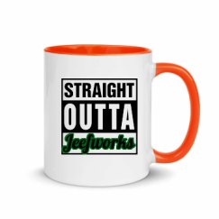 11oz Ceramic Mug with Color Inside