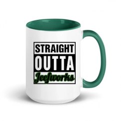 15oz Ceramic Mug with Color Inside