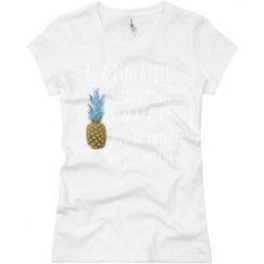 Ladies Slim Fit Basic Promo Jersey Tee