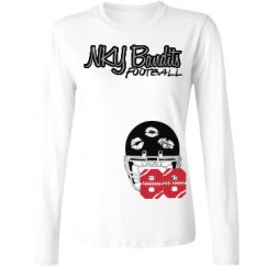 Ladies Relaxed Fit Basic Long Sleeve Tee