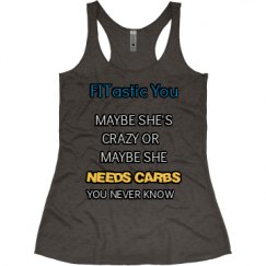 Ladies Slim Fit Super Soft Racerback Triblend Tank
