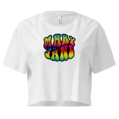 Ladies Festival Cali Crop Top Tee