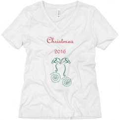 Ladies Relaxed Fit V-Neck Tee