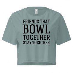 Ladies Festival Cali Crop Top Tee