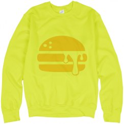 Unisex Neon Crewneck Sweatshirt
