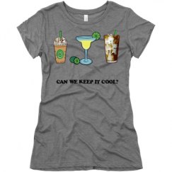 Ladies Slim Fit Super Soft Triblend Tee