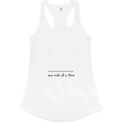 Ladies Slim Fit Racerback Tank Top