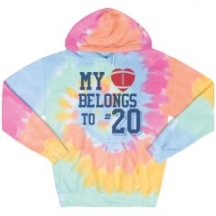 Unisex Tie-Dye Fleece Hoodie