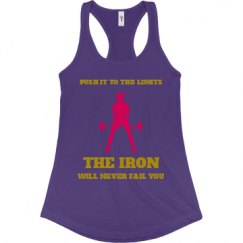 Ladies Slim Fit Racerback Tank Top