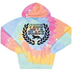 Unisex Tie-Dye Fleece Hoodie