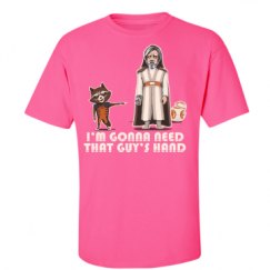 Unisex Ultra Cotton Safety Neon Crewneck Tee