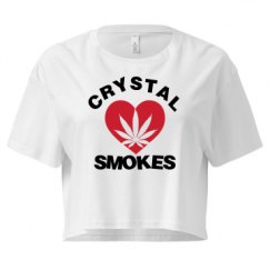 Ladies Festival Cali Crop Top Tee