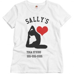 Custom Yoga Studio T-Shirt