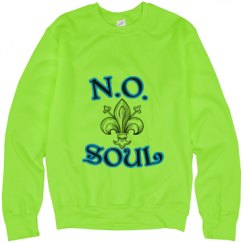 Unisex Neon Crewneck Sweatshirt