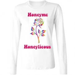 Ladies Relaxed Fit Basic Long Sleeve Tee