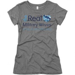 Ladies Slim Fit Super Soft Triblend Tee