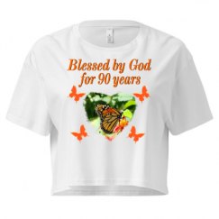 Ladies Festival Cali Crop Top Tee