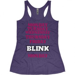 Ladies Slim Fit Super Soft Racerback Triblend Tank