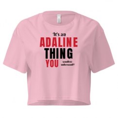 Ladies Festival Cali Crop Top Tee