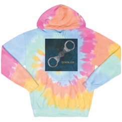 Unisex Tie-Dye Fleece Hoodie