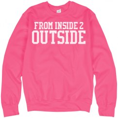 Unisex Neon Crewneck Sweatshirt