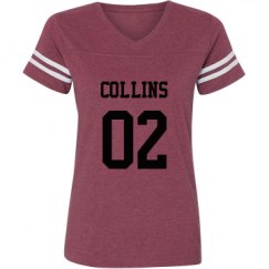 Ladies Relaxed Fit Vintage Sports Tee