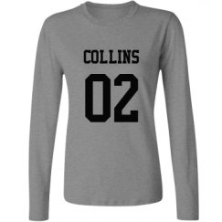 Ladies Relaxed Fit Basic Long Sleeve Tee