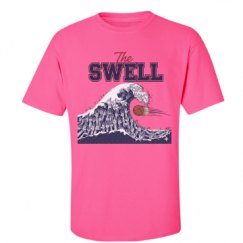 Unisex Ultra Cotton Safety Neon Crewneck Tee