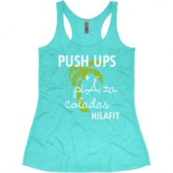 Ladies Slim Fit Super Soft Racerback Triblend Tank