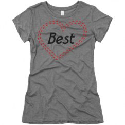 Ladies Slim Fit Super Soft Triblend Tee