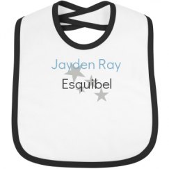 Infant Contrast Trim Bib