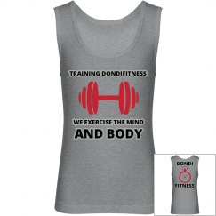 DONDIFITNESS YOUTH JERSEY TANK TOP