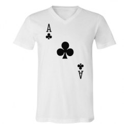 Unisex V-Neck Jersey Tee