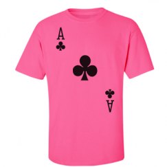 Unisex Ultra Cotton Safety Neon Crewneck Tee