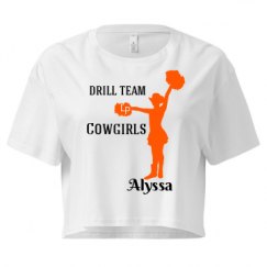 Ladies Festival Cali Crop Top Tee