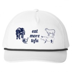 Snapback Five-Panel Rope Hat