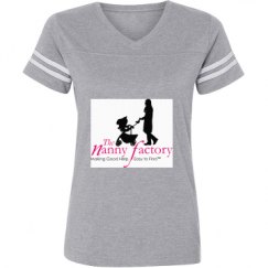 Ladies Relaxed Fit Vintage Sports Tee