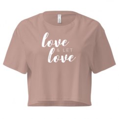 Ladies Festival Cali Crop Top Tee