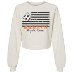 Women's Raglan Pullover Fleece