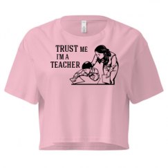 Ladies Festival Cali Crop Top Tee