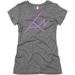 Ladies Slim Fit Super Soft Triblend Tee