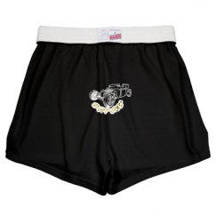 Slim Fit Cheer Shorts