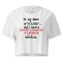 Ladies Festival Cali Crop Top Tee