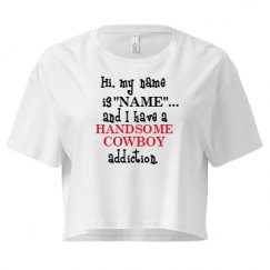 Ladies Festival Cali Crop Top Tee