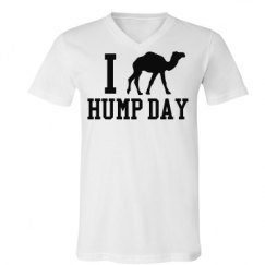 Unisex V-Neck Jersey Tee