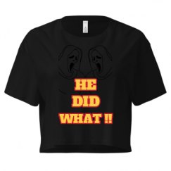 Ladies Festival Cali Crop Top Tee