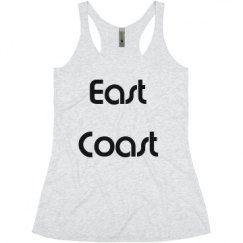 Ladies Slim Fit Super Soft Racerback Triblend Tank