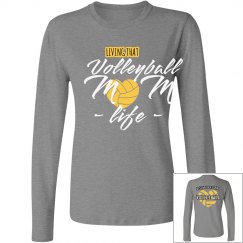Long sleeve vball mom life