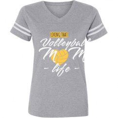 Ladies Relaxed Fit Vintage Sports Tee